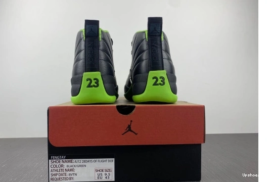 12 FLIGHT AJ12 DOF GREEN BLACK Jordan 0611